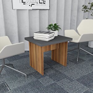 Oliver 5'li Ofis Takımı Model 4 Ceviz Füme Montaj Dahil