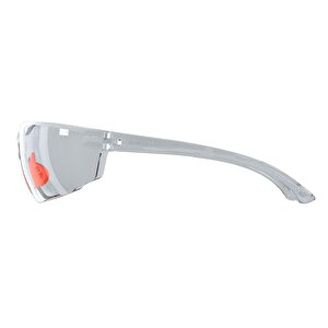 Baymax İş Güvenlik Gözlüğü Koruyucu Silikonlu Çapak Gözlük S1100 Şeffaf