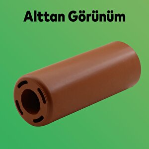 Gizli Mobilya Kanepe Sehpa Tv Ünitesi Koltuk Orta Destek Ayağı 12 Cm Kahverengi Baza Ayak