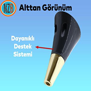 Mobilya Kanepe Çekyat Sehpa Tv Ünitesi Baza Koltuk Ayağı Siyah Gold Renk 12 Cm Ayak