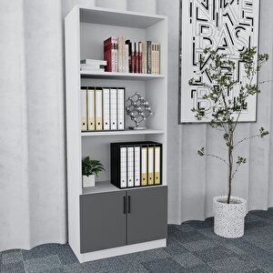 Padova 5'li Ofis Takımı Ücretsiz Kurulum Model 3 Beyaz Füme