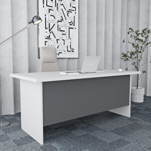 Vest 7'li Ofis Takımı Model 1 Beyaz Füme Montaj Dahil