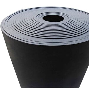 Kauçuk İzolasyon 9mm 120cm 24m2 Elastomerik Kauçuk Köpüğü Yalıtım Levhası (Yapışkansız)