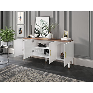 Yağmur Modern Konsol - Tamamı 1. Kalite Mdf