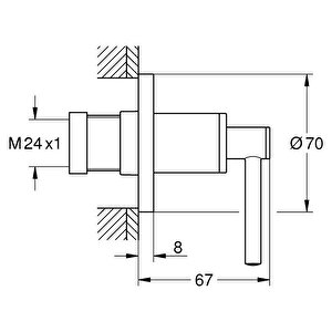 Atrio Ankastre Stop Valf - 19088da3