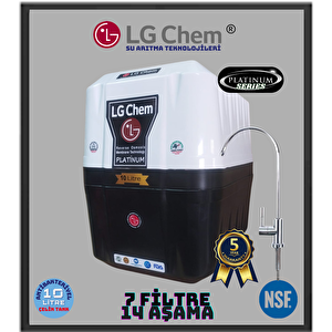Platinum  Siyah-Beyaz 10 Li̇treli̇k 14 Aşamali 7 Filitreli Su Aritma Ci̇hazi 7 Mineral Alkali Jakobi Coconut Tatlandırıcılı.