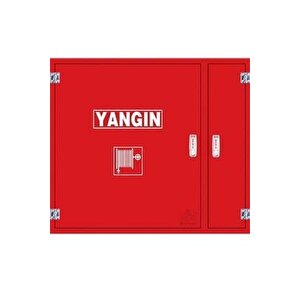2" İki̇ Kapakli Saç Kapak 25 Mt Hortumlu 0.90 Mm Tüp Kabi̇nli̇yangin Dolabi Tse' Li  Siva Üstü Alperen