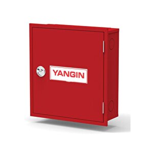 2" Tek Kapakli Saç Kapak 25 Mt Hortumlu 0.90 Mm Yangin Dolabi Tse' Li  Siva Alti Alperen