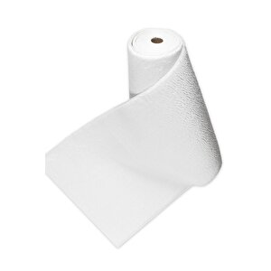 Comfort Puffy Ponpon Saçaklı Peluş Düz Yolluk Beyaz