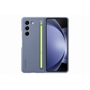 Galaxy Z Fold 5 İnce Kalemli Kılıf - Mavi Ef-of94pclegww