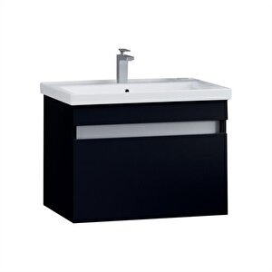 Turkuaz Frame Etajerli Lavabo 65*45cm Ve More 65 Banyo Dolabı