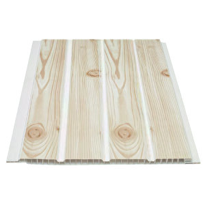 Fugalı Akça Plastik Pvc Duvar - Tavan Lambiri / 30 Adet 20 Cm X 2 Metre - 12 Metrekare