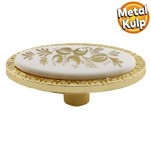 Palmira Düğme Dolap Kulpu Mobilya Mutfak Çekmece Kapak Kulp Kulbu Gold Metal Kulp Tek Vidalı