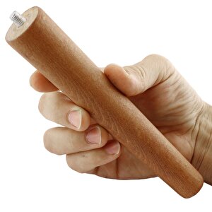 Ahşap Ayak Masa Sehpa Tabure Puf Ünite Mobilya Ayağı M8 Civata 20 Cm Ayak+bağlantı Aparatı 8'li Set