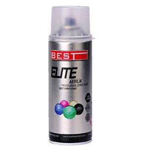 Best Elite Akrilik Hızlı Kuruyan Profesyonel Sprey Boya 400 Ml Trafik Sarı 1023