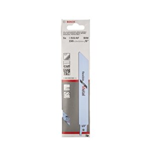S 922 Af 100mm 5'li Esnek Metal Panter Testere 2608656013