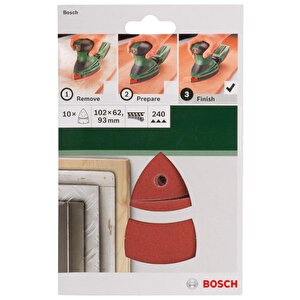 102 X 62/93 Mm 240 Kum Multi Üçgen Zımpara Kağıdı 2609256a66