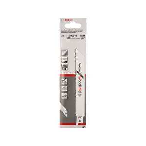 S 922 Vf 100mm 2'li Esnek Ahşap-metal Panter Testere 2608656040