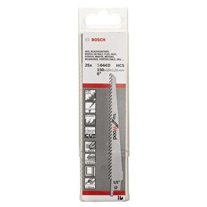 S 644 D 100mm 25'li Hızlı Kesim Ahşap Panter Testere Ucu 2608650464