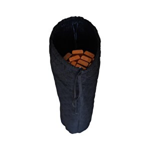 Ahşap Katlanır Rulo Masa Kamp Outdoor Bahçe Araç Araba Masası Çantalı 60x57