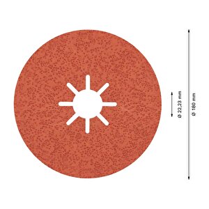 R782 Expert 180 Mm 36 Kum Inox Disk Zımpara 25'li 2608621828