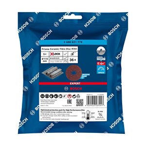 R781 Expert 115 Mm 36 Kum Metal Disk Zımpara 5'li 2608621779