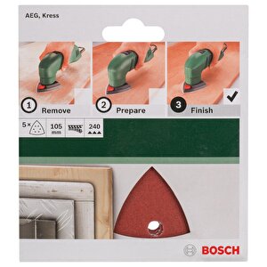 Üçgen Cırtlı Zımpara Kağıdı 5 Parça Velcro 2609256a59