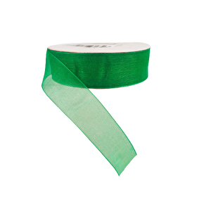 Kurdele Organze Yeşi̇l 2cm X 23m