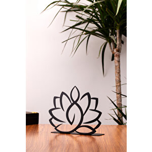 Muyi̇ka Metal Masa Üstü Dekoratif Obje&biblo Lotus Çiçeği Bbl-mtl