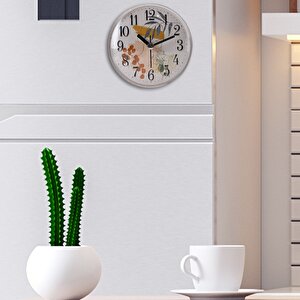 Kiely  Mıknatıslı Viso Buzdolabı Saati 11 Cm Bds-y