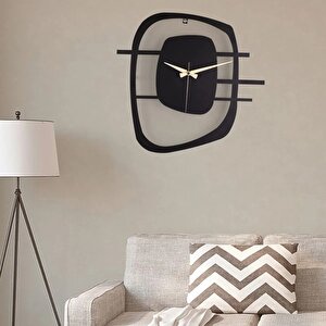 Muyi̇ka New Maceira Metal 50x50cm Sessiz Mekanizmalı Dekoratif Duvar Saati Mds-50
