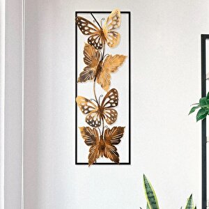 Farfal  Metal  Tablo Ev Ofis  Kelebek 32x90 Tbl-m