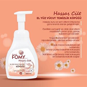Hassas Cilt Kuru Sert Ciltler Yoğun Nemlendirici Kremli Köpük Sabun Ekonomik Set 1800+300 Ml