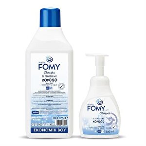 Classic Ferahlatıcı Derinlemesine Temizlik Kremsi Cilt Temizleme Köpüğü 1800+300 Ml