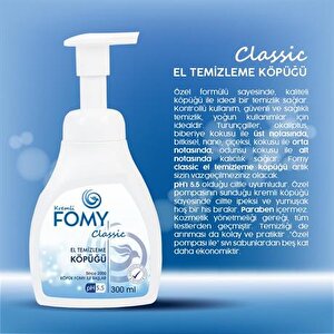 Fomy Classic Ferahlatıcı Derinlemesine Temizlik Kremsi Cilt Temizleme Köpüğü 1800+300 Ml
