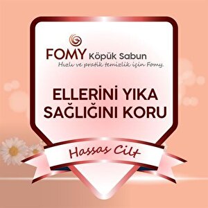 Fomy Hassas Cilt Köpük Sabun El Yüz Vücut Ankastre 1000 Ml