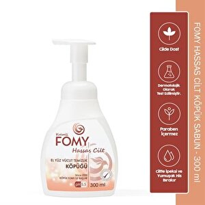 Hassas Cilt Kuru & Sert Ciltler Için Yoğun Nemlendirici Ve Arındırıcı Kremli Köpük Sabun 300 Ml