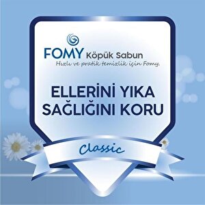 Fomy Classic Ferahlatıcı Derinlemesine Temizlik Kremsi Kolay Durulanan Cilt Temizleme Köpüğü 300 Ml