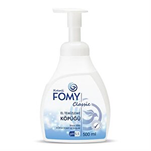 Classic Ferahlatıcı Derinlemesine Temizlik Kremsi Kolay Durulanan Cilt Temizleme Köpüğü 500 Ml