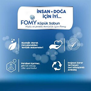 Fomy Classic Ferahlatıcı Derinlemesine Temizlik Kremsi Kolay Durulanan Cilt Temizleme Köpüğü 500 Ml