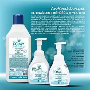 Fomy Antibakteriyel Köpük Sabun El Yüz Vücut 500 Ml