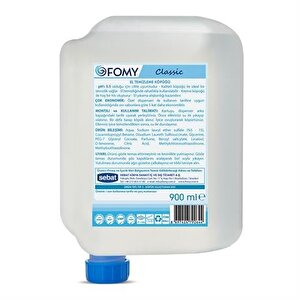 Classic Ferahlatıcı Derinlemesine Temizlik Kremsi Kolay Durulanan Cilt Temizleme Köpüğü 900 Ml