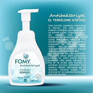Antibakteriyel Köpük Sabun Güvenli Derinlemesine Temizlik, Uzun Süreli Hijyen 300ml + 1800ml