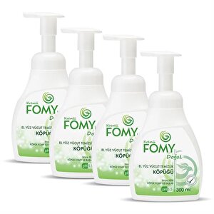 Doğal Ve Narin El Temizleme Köpüğü - Özenle Hazırlanmış Nemlendirici Yenileyici Formül 4x300ml