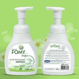 Doğal Ve Narin El Temizleme Köpüğü - Özenle Hazırlanmış Nemlendirici Yenileyici Formül 4x300ml