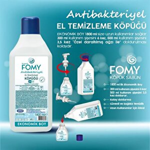 Fomy Antibakteriyel Köpük Sabun - Güvenli Ve Derinlemesine Temizlik, Uzun Süreli Hijyen 1800ml