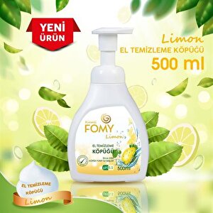 Fomy Limon Köpük Sabun El Yüz Vücut 500 Ml