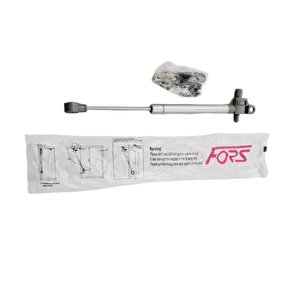 Fors 80n Frenli Gri Renkli Dolap Amortisörü | Yumuşak Açılma Ve Kapanma Konforu | 2 Adet