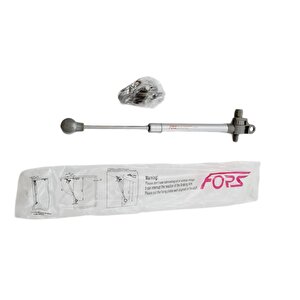 Fors 100n Frenli Gri Renkli Dolap Amortisörü | Yumuşak Açılma Ve Kapanma Konforu | 2 Adet