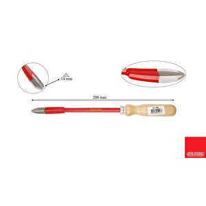 J83-200 Üç Kenarlı Kaşık Raspa